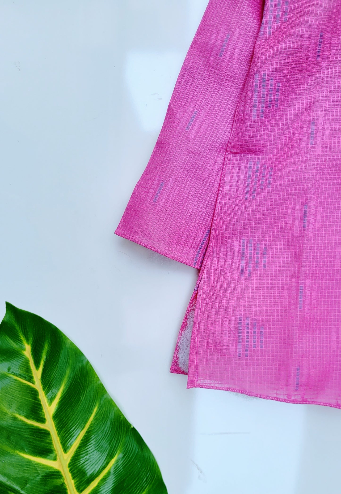 Babynjungle Kids ethnic Cotton pink dhoti kurta set for Boys