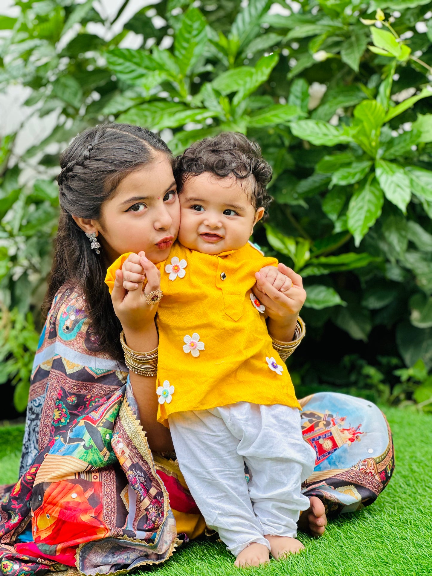 Boys Yellow Cotton Kurta Pyjama Set for newborn ,infant ,toddler 0 to 15 years old Boys