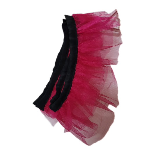 Babynjungle Sleeveless Black Embroidered Brocade Choli With Silk Lehengha choli Set for Girls