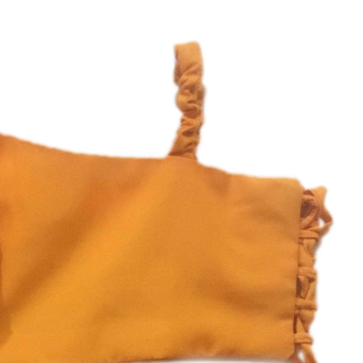 Babynjungle Ethnic Partywear 100% Cotton orange Lehengha Top set for girls