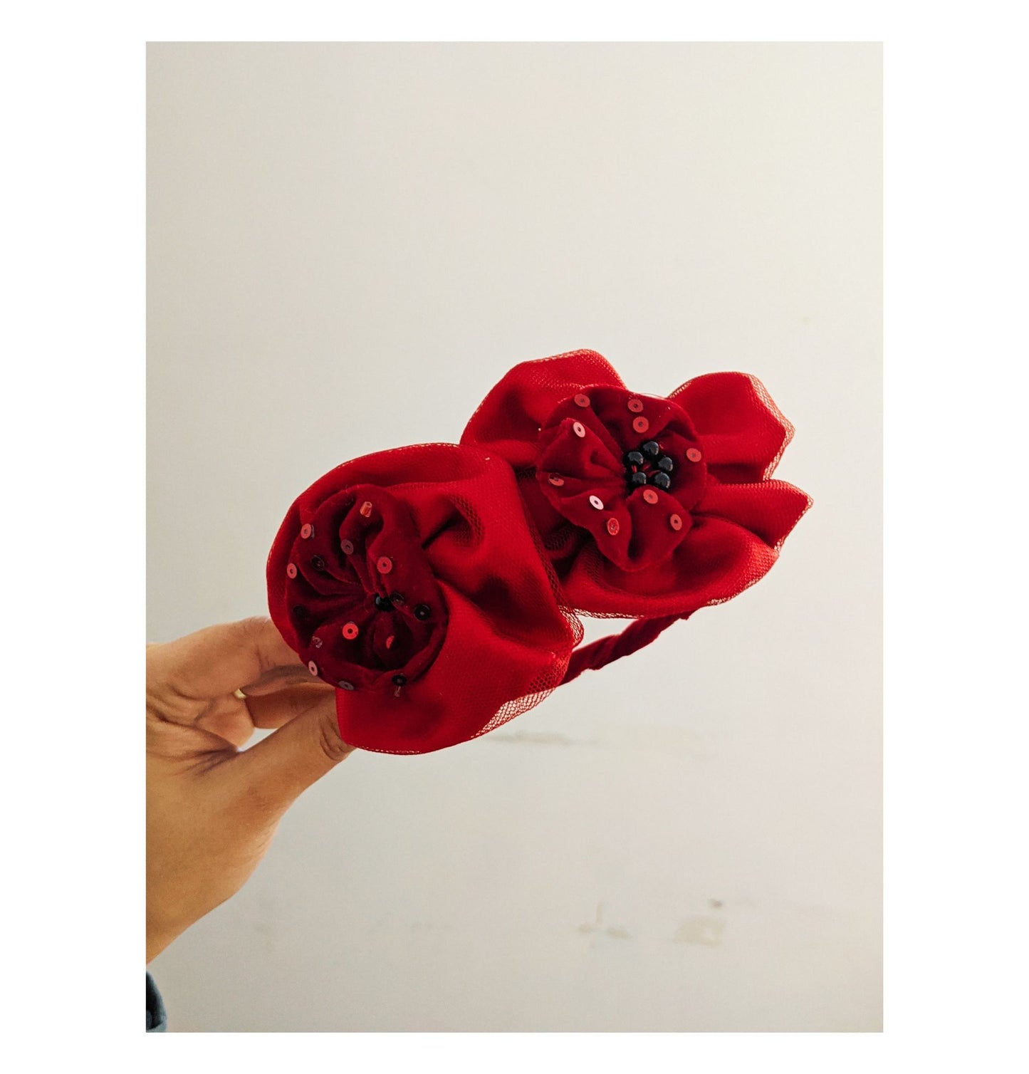 babynjungle girls Party Wear Meroon embroidered flower ruffles frock for girls