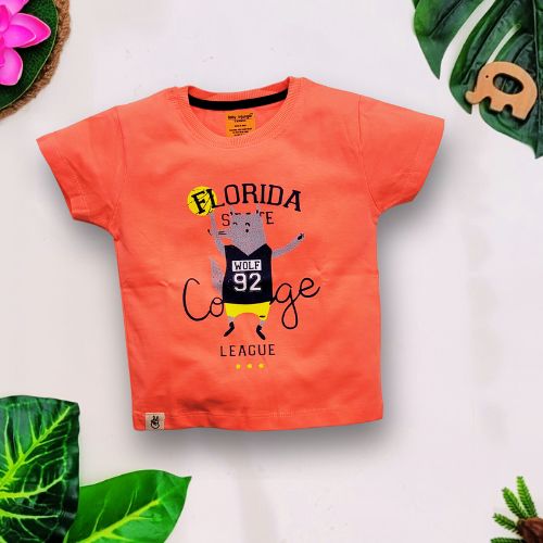 Babynjungle-infants Cotton printed Tshirts for Boys