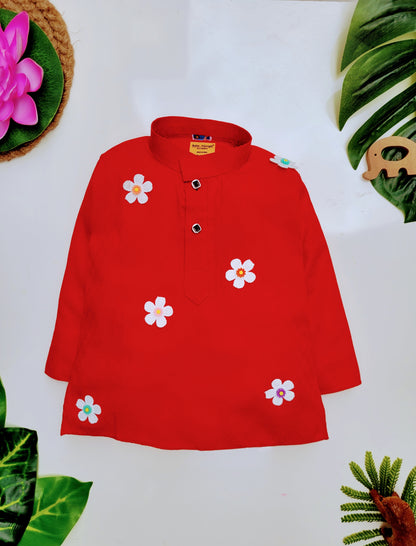 Babynjungle kids - Infant Ethnic wear 100% Cotton Kurta set for Boys