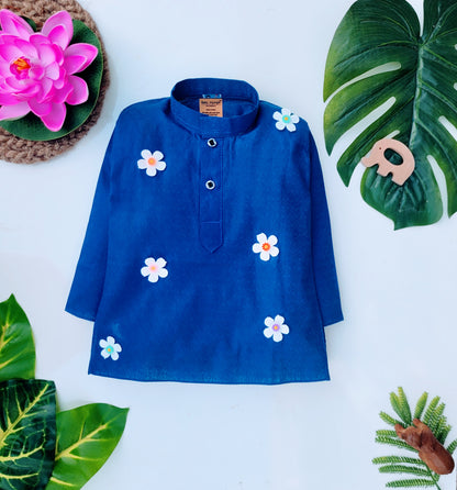 Babynjungle kids - Infant Ethnic wear 100% Cotton Kurta set for Boys