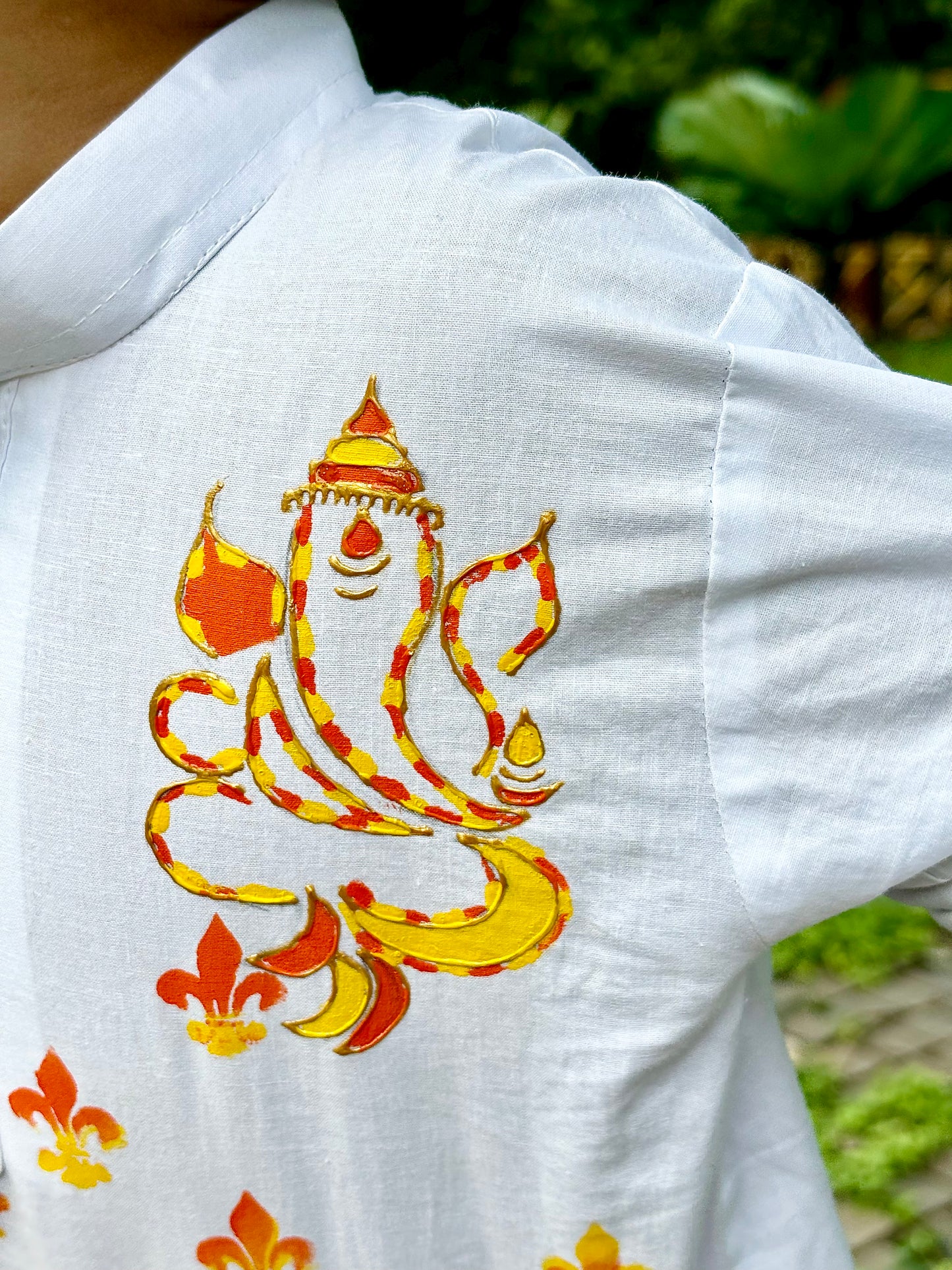  Baby Kurta with Dothi Set for Ganesh Chaturthi.