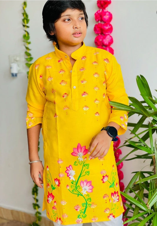 Himank Style 100% Cotton kurta Set for Boys