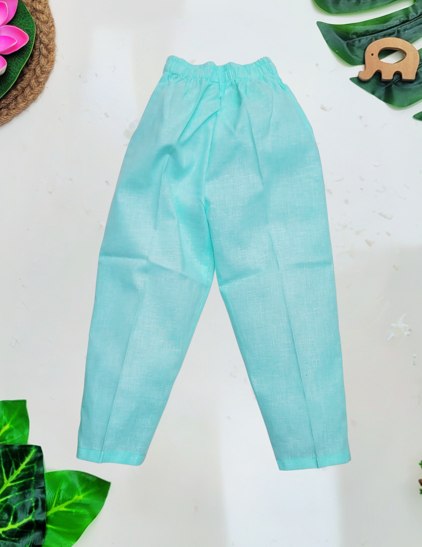 Babynjungle 100% Cotton Kids Ethnic Wear Pathani kurta set for Boys